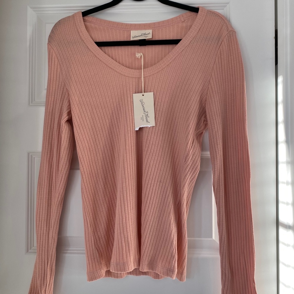 👚 THREE FOR $25 pink long sleeve shirt